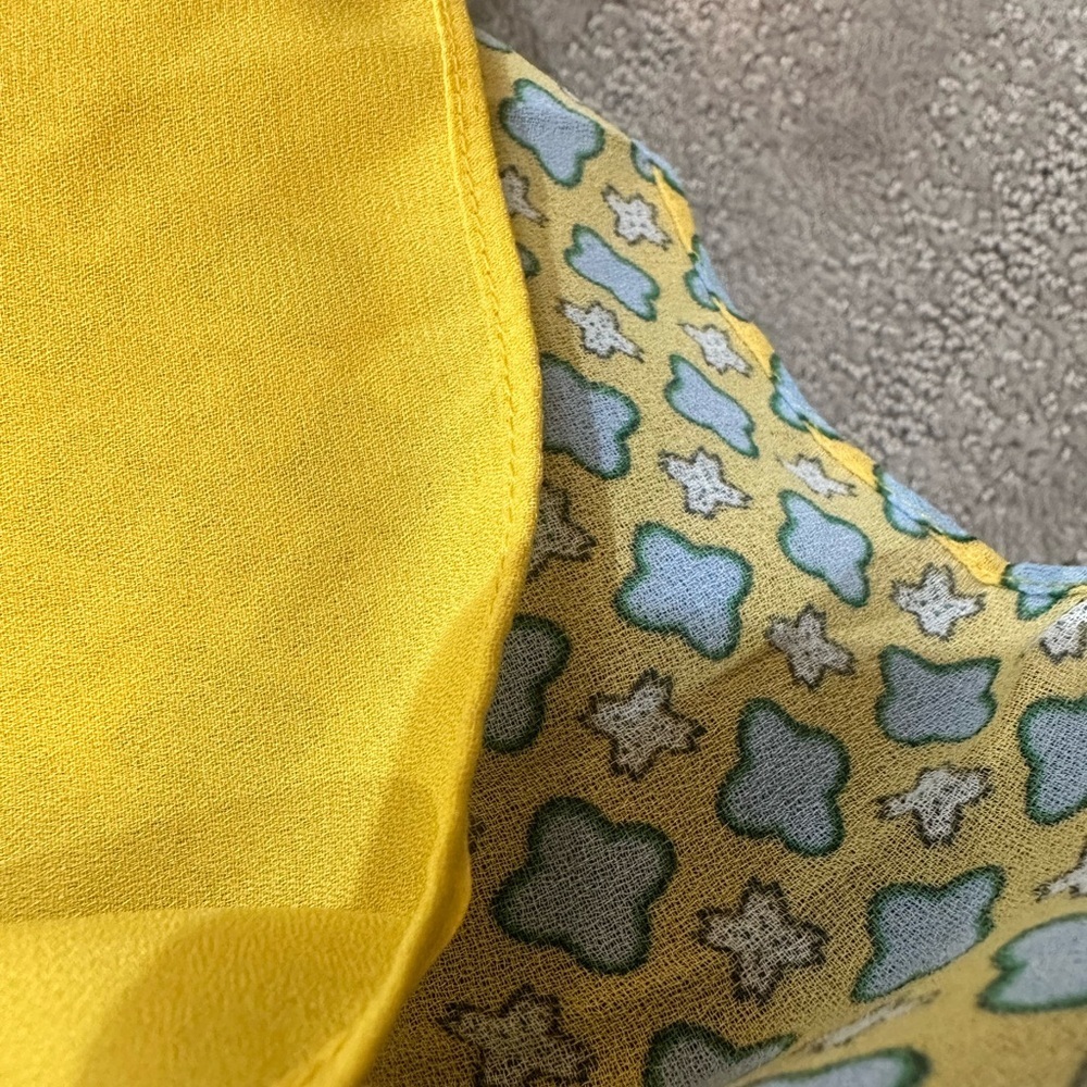 Sophie Max Yellow Dress Size L - Picture 5 of 6